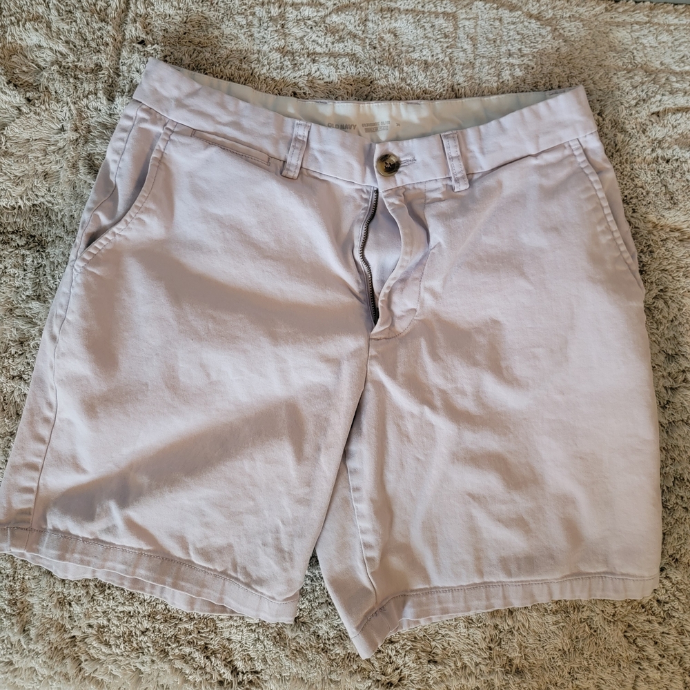 Men's Casual Light Purple Shorts